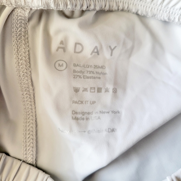 ADAY Pack It Up Pant in Cloud M - Picture 9 of 11